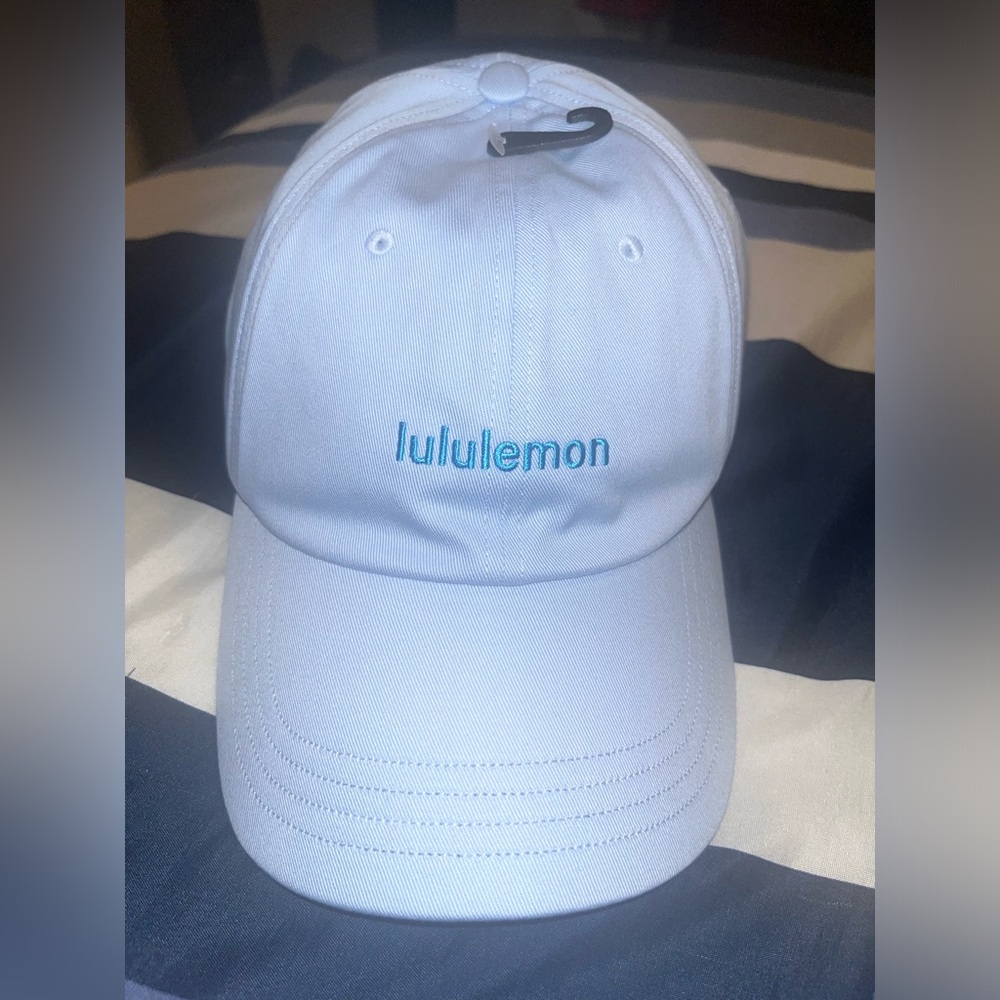 🍋 NWT Lululemon Unisex Classic Ball Cap Wordmark - Windmill/Kayak Blue - Sz S/M